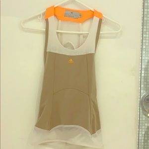 Adidas by Stella McCartney open back peplum tank